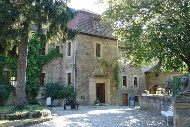 Innenhof der Creuzburg