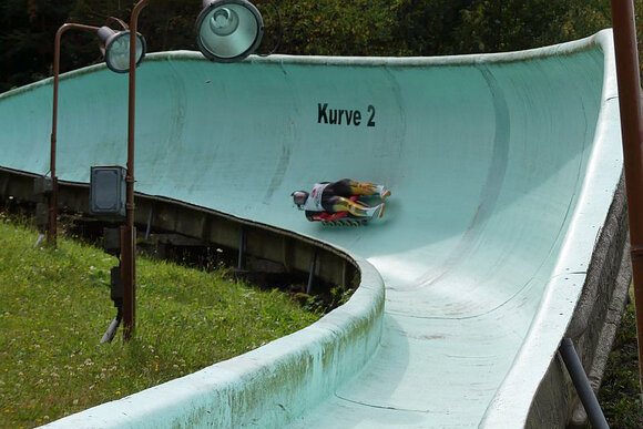 Rennschlittenbahn (Foto: TI Ilmenau)