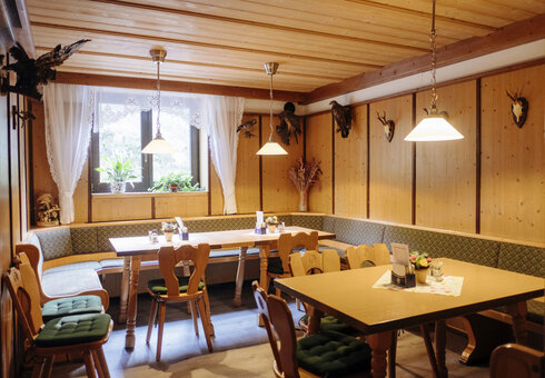 Blick in die Gaststube