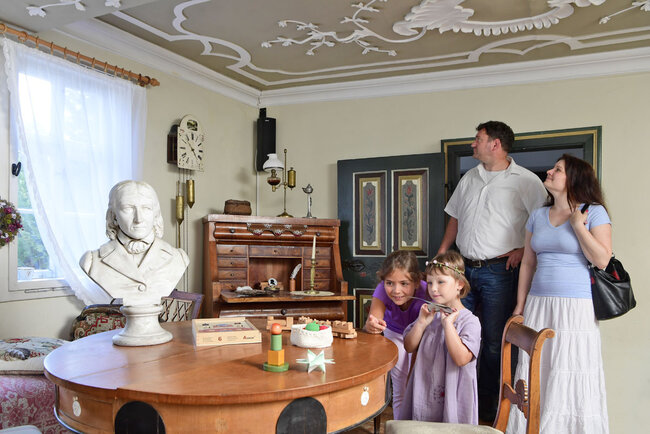 Ausstellung über Friedrich Fröbel (Foto: Dörte Hagenguth)