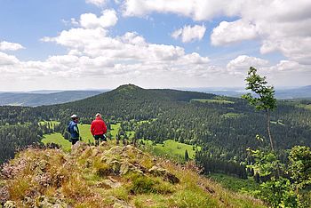 Ausblick vom Hohen Stein im Kanzlersgrund