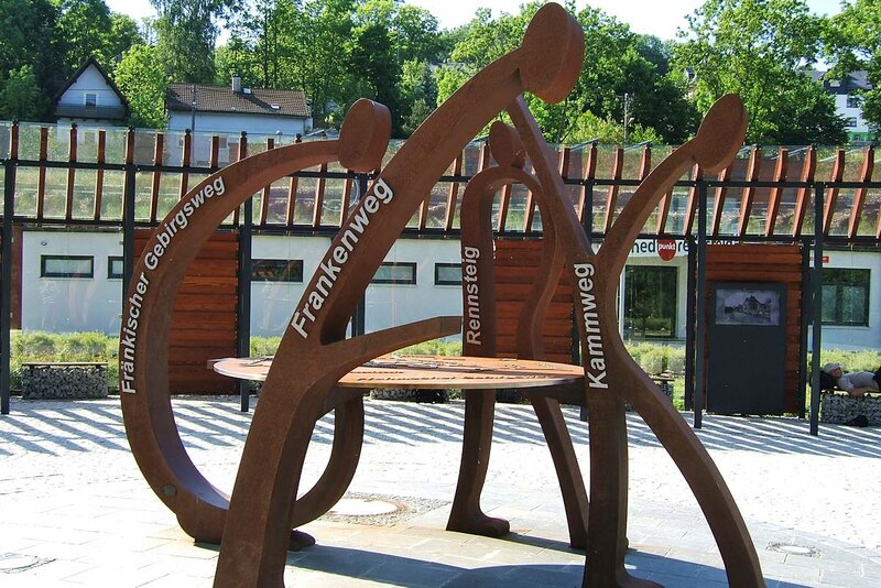 Drehkreuz des Wanderns