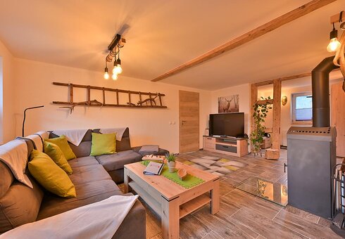 Ferienwohnung "Jägerstube" (Wohnbereich)