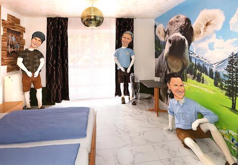 Blick in Gästezimmer