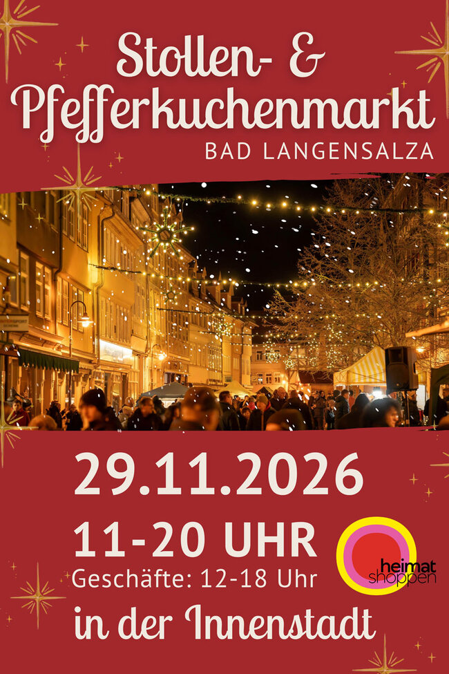 Stollen- und Pfefferkuchenmarkt 2026 Stollen- und Pfefferkuchenmarkt 2026