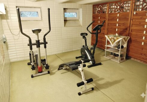 Fitnessraum im Kellergeschoss
