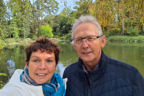 Ihre Gastgeber, Susanne und Gerhard Schneider