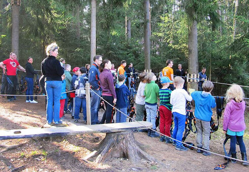 Einweisung der Gäste