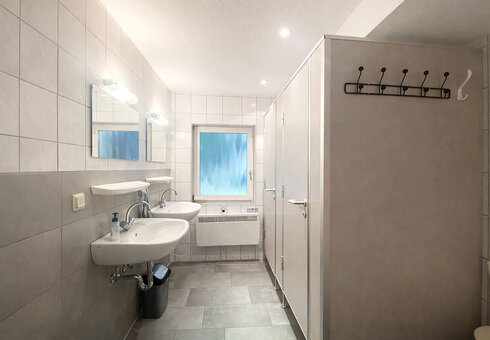 Blick in eine Finnhütte