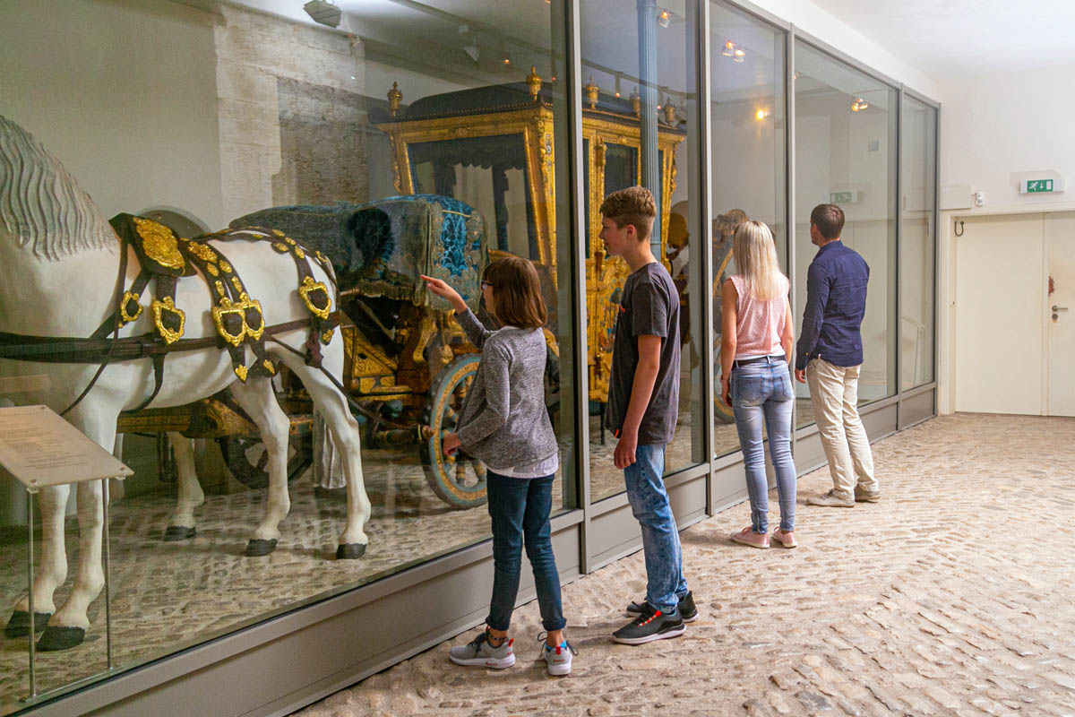 Goldene Kutsche im Schlossmuseum Sondershausen