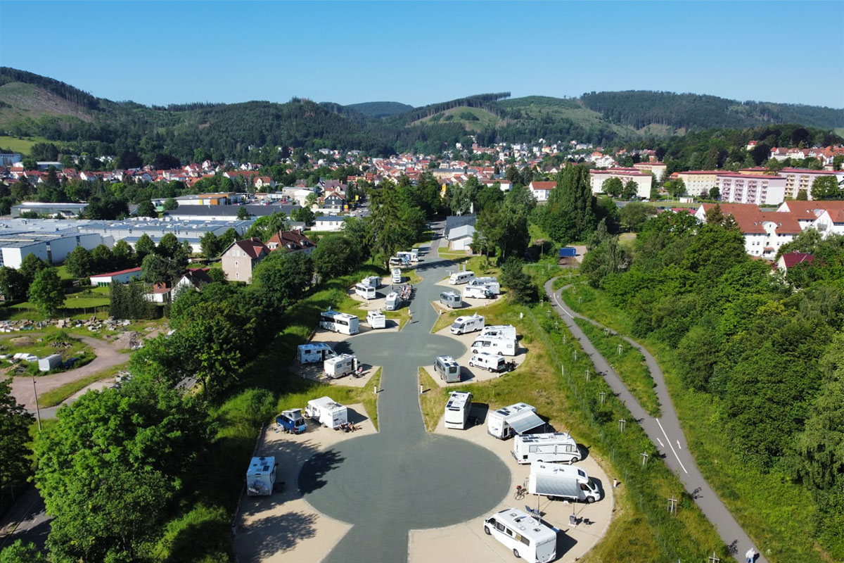 Caravanstellplatz im Schneidmühlengrund