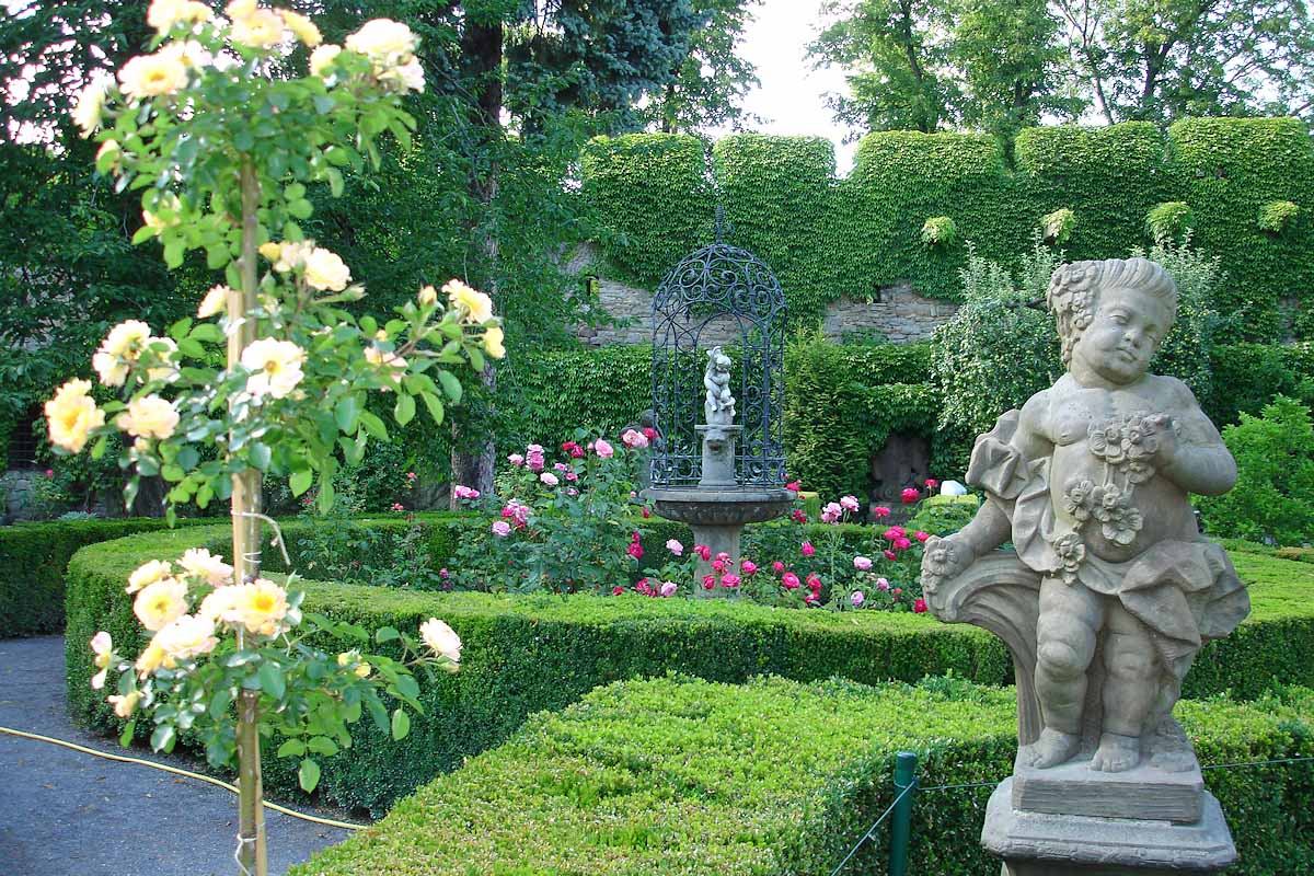 Gartenanlage der Creuzburg