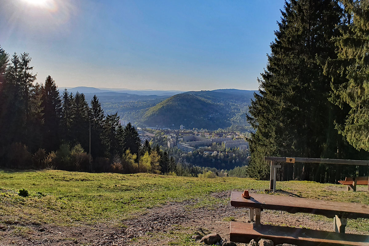 Blick von der Döllberghütte