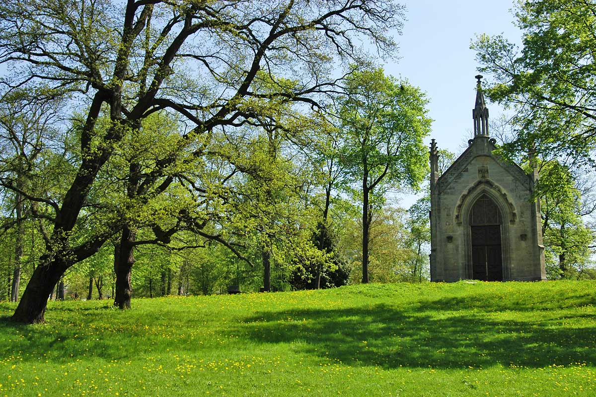 Kapelle im Englischen Garten