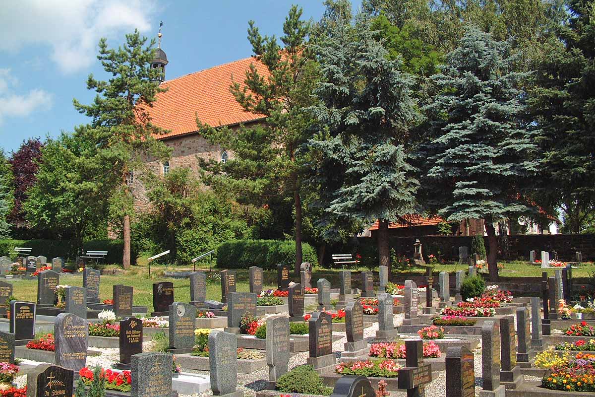 Kühndorfer Friedhof mit Museumskapelle