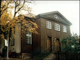 Die restaurierte jüdische Synagoge