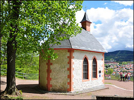Ottilienkapelle oberhalb von Suhl