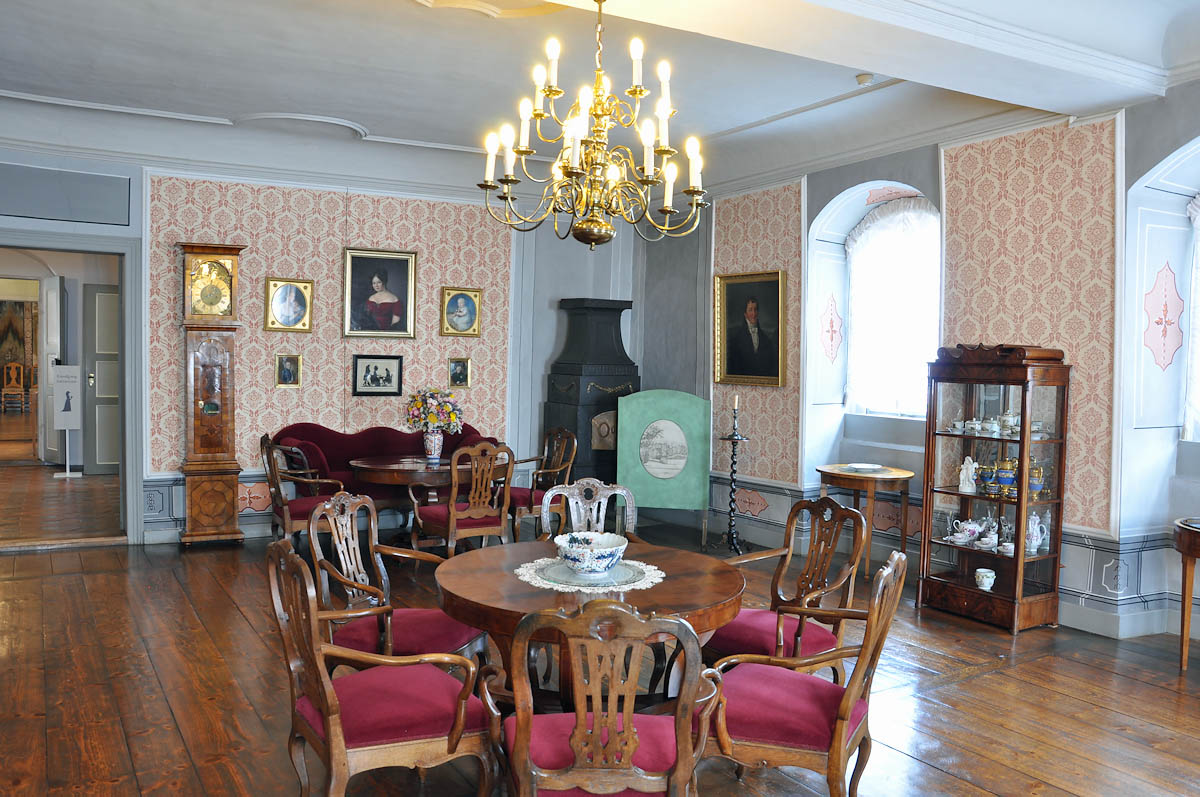 Schlossmuseum mit kostbaren Möbeln
