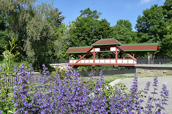 Stadtparkbrücke in Sömmerda