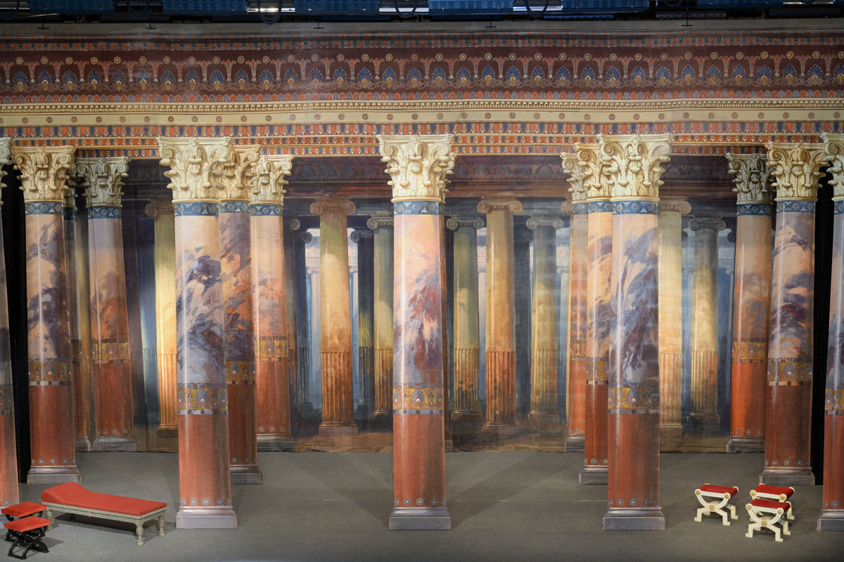 Antike Säulenhalle (© Foto: Manfred Koch)
