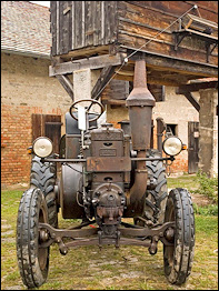 Freilichtmuseum Hohenfelden - Traktor