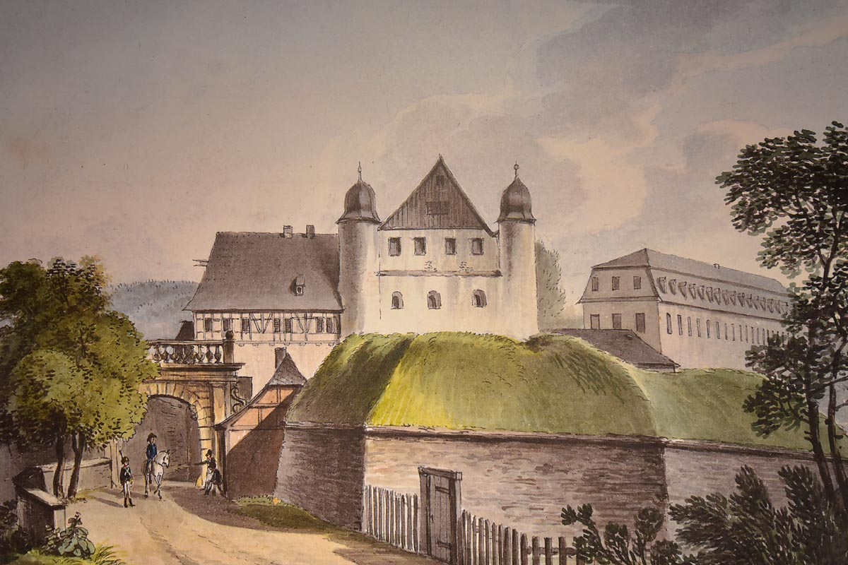 Zeughaus und Torgebäude, 1795