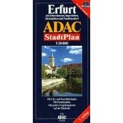 Erfurt, GPS-genau. ADAC Stadtpläne Deutschland (Landkarte)