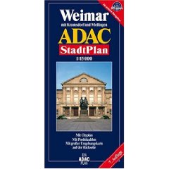 ADAC Stadtpläne, Weimar (Landkarte)