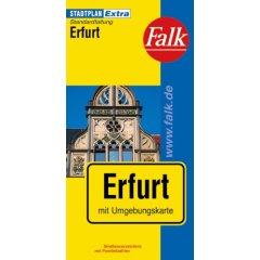 Falk Stadtplan Extra Standardfaltung Erfurt (Landkarte)