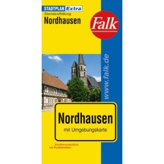 Falk Stadtplan Extra Standardfaltung Nordhausen (Landkarte)