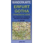 Wanderkarte Erfurt-Gotha, Fahnersche Höhe (Landkarte)