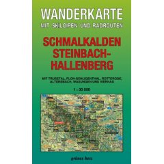 Wanderkarte Schmalkalden, Steinbach-Hallenberg (Landkarte)