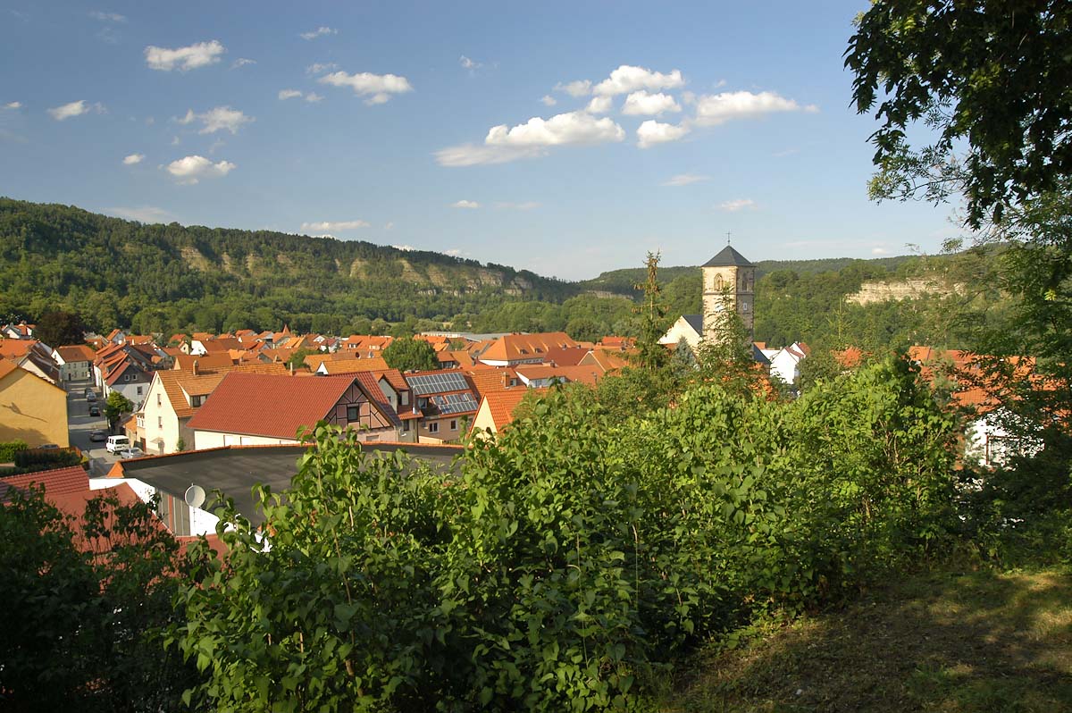 Blick auf Creuzburg
