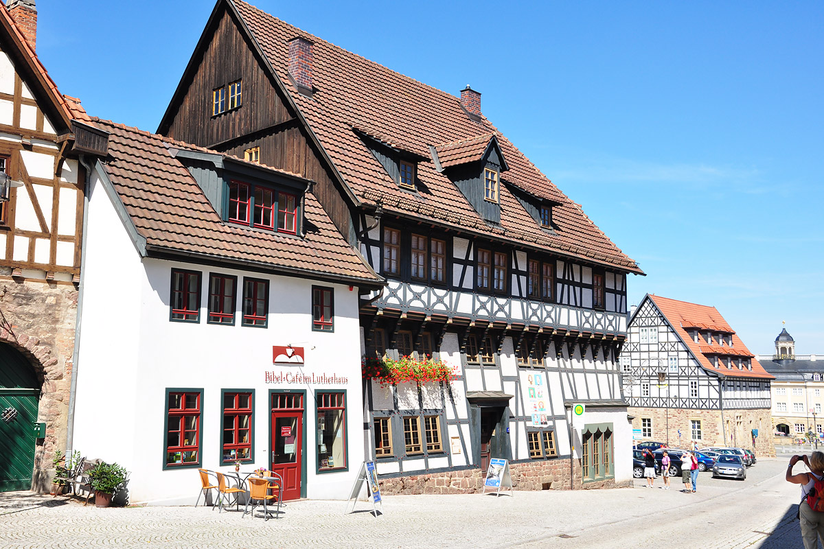 Fachwerkhäuser in Eisenach