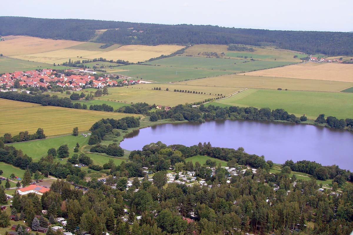 Luftbild Campingplatz Hohenfelden