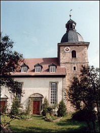 Die Dorfkirche in Gerthausen