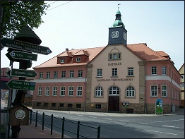 Das Rathaus von Martinroda