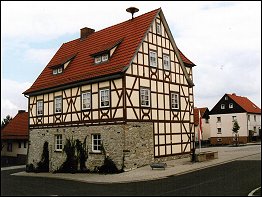 Das Gemeindebackhaus in Mittelsdorf