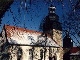 Die Dorfkirche von Stepfershausen