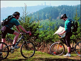 Mountainbiking im Thüringer Wald