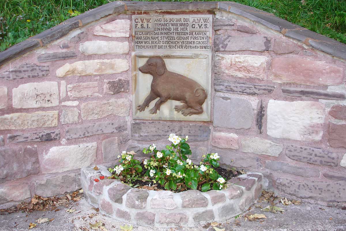 Das Hundegrab in Winterstein