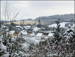 Wurzbach im Winter
