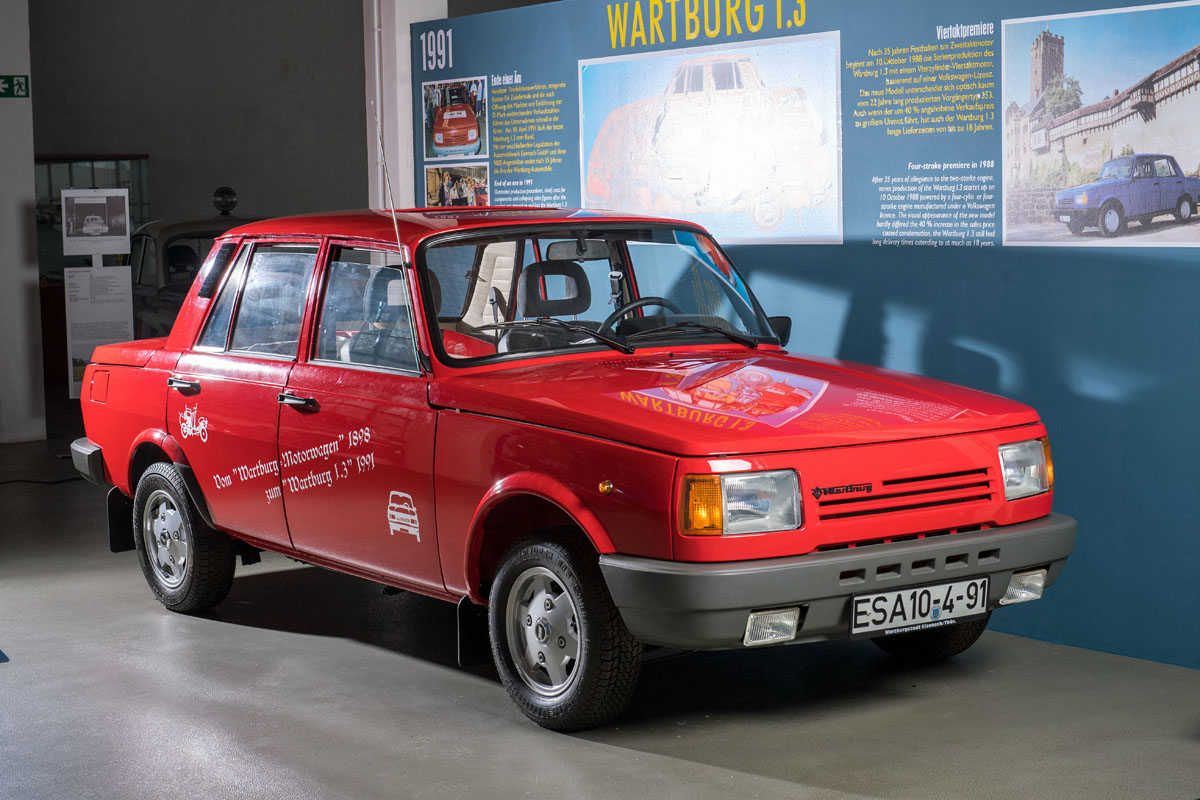 Mit dem Wartburg um die Wartburg