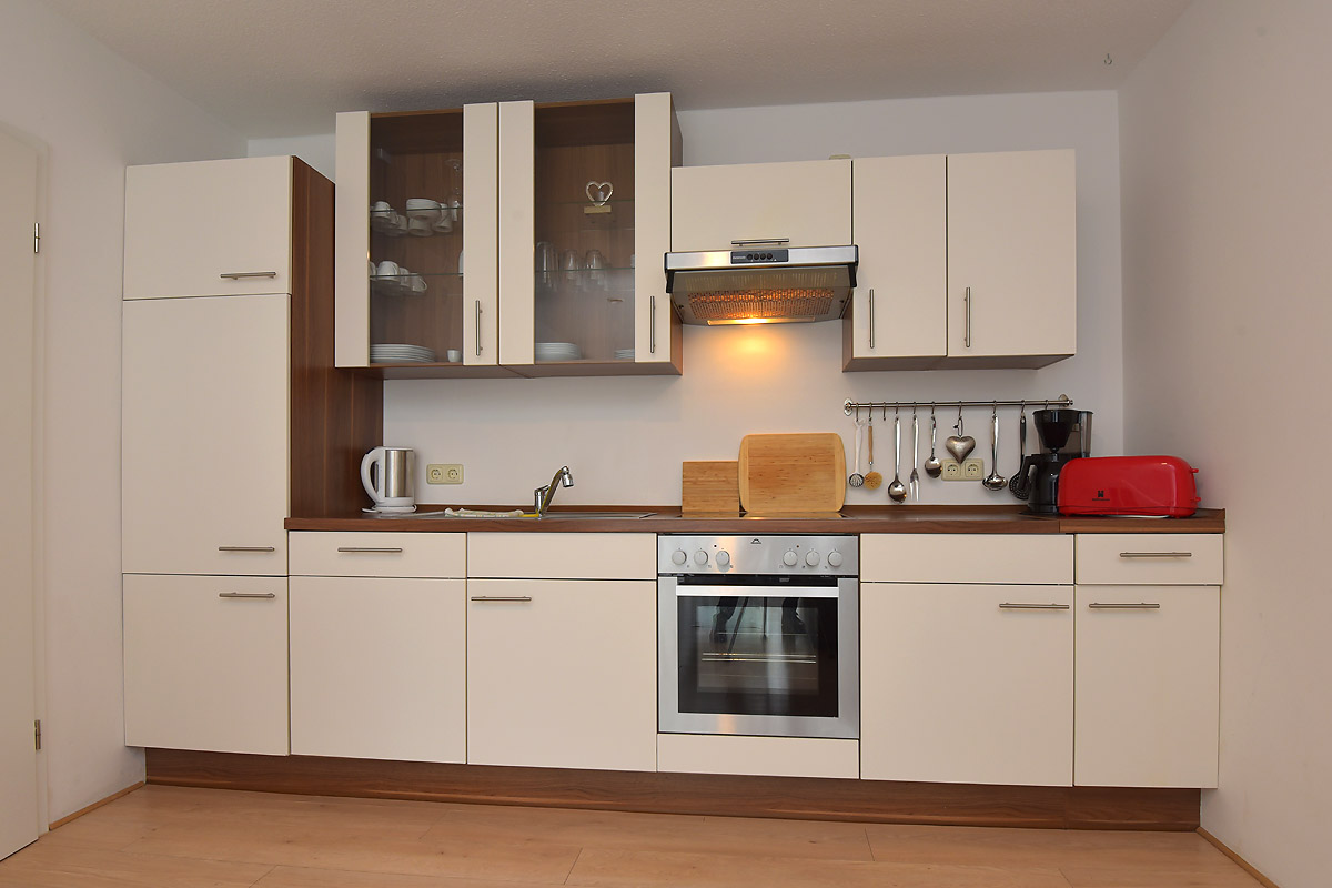 Beispiel Appartement (Küchenzeile)