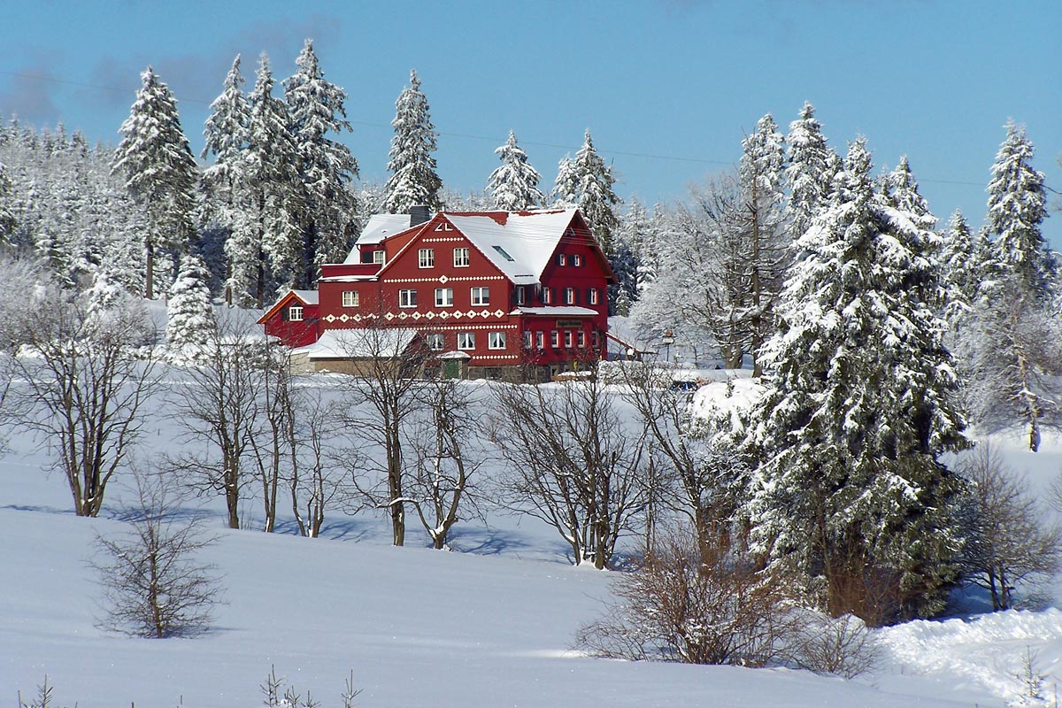 Berghotel Ebertswiese, Winteransicht
