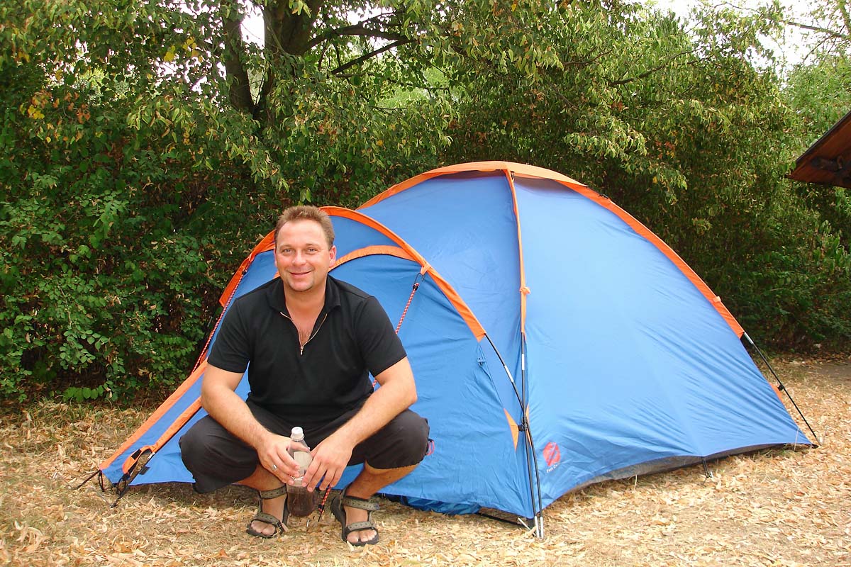 Zelten auf unseren Campingplatz