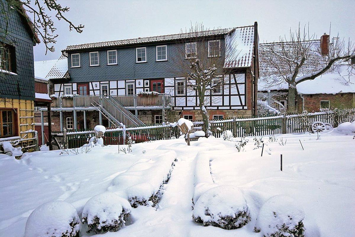 Das Haus im Winter
