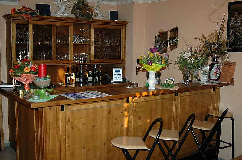 kleine Bar im Finne-Stübchen