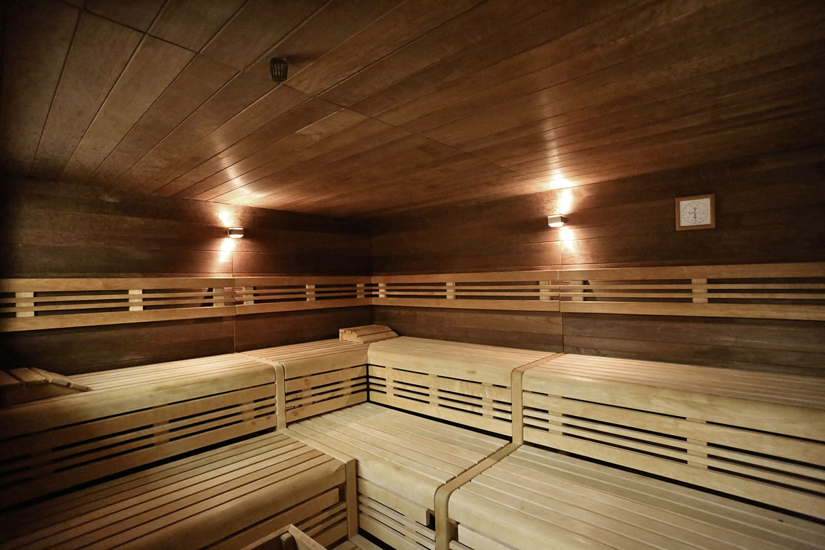 Wellnessbereich (Sauna)