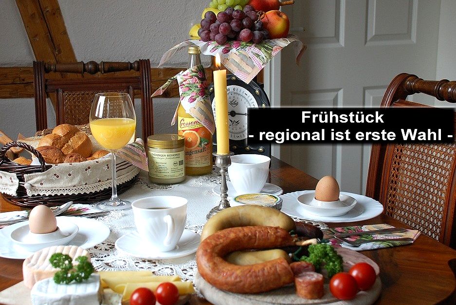 Frühstück - regional ist erste Wahl